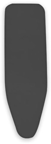 Tiudium High Temperature Ironing Board Cover, Household Ironing Board Cloth Cover, Cotton Ironing Board Cover Black