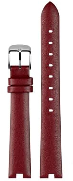 NFJNFCF Sportarmband aus echtem Leder, Damenarmband, Silikon-Edelstahlgürtel, kompatibel mit Garmin Lily Smartwatch-Zubehör(Rose Green)