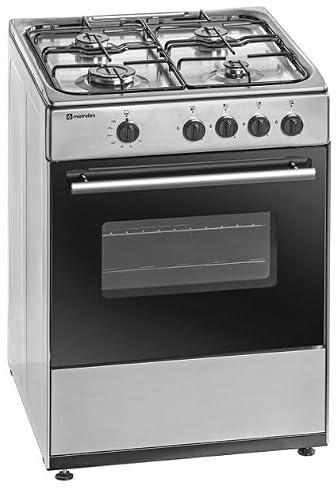 Cocina de gas Meireles N 600 X NAT 55L 4 Quemadores Gris