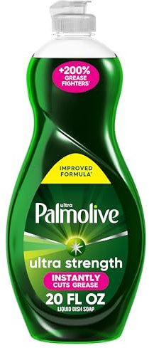 Palmolive Ultra Liquid Dish Soap, Ultra Strength Original, 20 Ounce