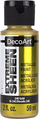 Deco Art Americana Extreme Sheen Barattolo di vernice, acrilico, nero oro, 59 ml (confezione da 1)