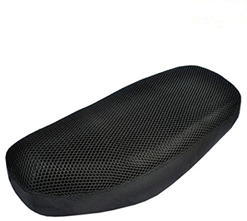 alamor Motorrad Scooter Anti-Rutsch Atmungsaktiv Mesh Sitz Sattel Cover XL Größe