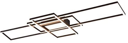 Trio LED Deckenleuchte Deckenlampe IRVINE inkl. Fernbedienung 105 x 42cm Dimmbar