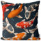 VOID Koi Karpfen Fische Kissenbezug Kissenhülle Sofakissen Kissen Deko Outdoor-Kissen Dekokissen, Kissen Größe:40 x 40 cm