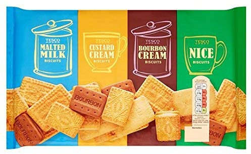 Tesco Keksdose, 700 g, 4 Stück