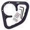 Motorrad Tank Haltegriff Schwarz A-SIDER Sozius Honda Modelle