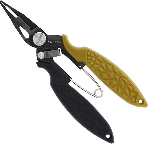 Westin Finesse Split Ring Plier Small 13,5cm - Angelzange, Sprengringzange, Werkzeug für Angler, Zange