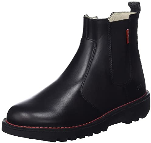 Kickers Kick Yoto Kid, Stivali Chelsea Donna, Nero, 36 EU