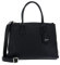 ABRO Damen Handtasche Busy Medium, Schwarz/Gold