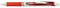 Pentel EnerGel Eco BL77E Gelschreiber mit Druckmechanik, rot (1 Stück)
