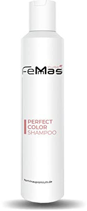 FemMas Pure Perfect Color Shampoo 200ml | für Coloriertes, gesträhntes & getöntes Haar | FARBSCHUTZ HAARPFLEGE SHAMPOO | Nachhaltig, Vegan & Tierversuchsfrei