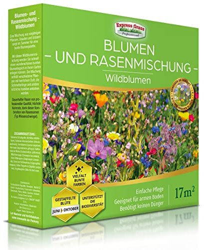 Mezcla de flores - Flores silvestres (17 m²) - Césped japonés