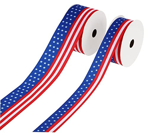 Anneome Verpackungsband 2 Rollen Bänder Mit Amerikanischer Flagge Zum Verpacken Und