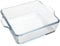MINI- 5in Square Glass Baking Dish for Oven, 5 x 5 Small Glass Casserole Dish, Borosilicate Glass Baking Pan for Air Fryer Oven