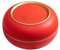 Koomuao Petite Poubelle, Mini Poubelle 3L Poubelle Bureau avec Couvercle Rond Poubelle De Table De Maquillage Grande Ouverture Poubelle pour Cuisine, Chambre, Salle de Bain, Bureau (Rouge)