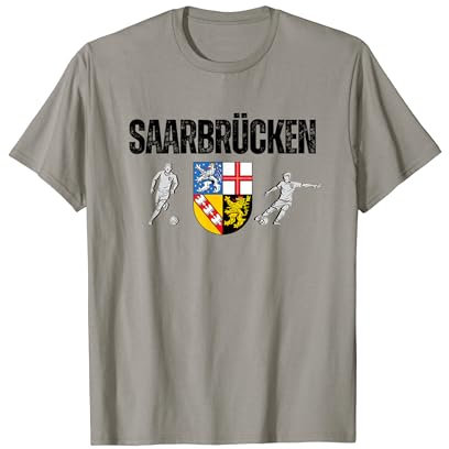 Saarbrücken Fußball Heimat Fan Saarland Stadion saarländisch T-Shirt