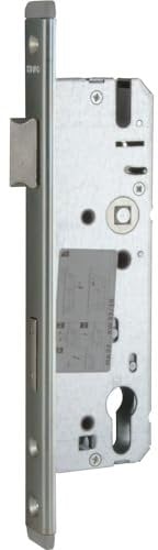 KFV Rohrrahmenschloss 49N PZW, verzinkt, Silber, 45 mm, 92 mm, U-Stulp, 1 Stück