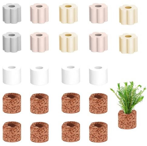 Wasserpflanze Ringe Aquarium Ring und Filtermaterial 300g Aquarium Keramikringe Wasserflora Landschaftsbau Wasserqualität reinigen Geruch entfernen