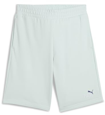 Puma Herren ESS 2 Color No. 1 Logo Shorts 10 TR Gestrickte Shorts, Peaceful Blue,