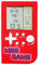 CZT Console de Jeu Mini Puzzle Block 26 Jeux de Briques Rétro Portable pour Loisirs en Voyage/Intérieur - Électroniques Portables Jouets Cadeaux pour Enfants/Étudiants/Noël (Rouge)