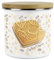Purely Home Custard Creams Biscuit Storage Canister - Novelty Cookie Jar Enamel Kitchen Storage Tin - Food Gifts