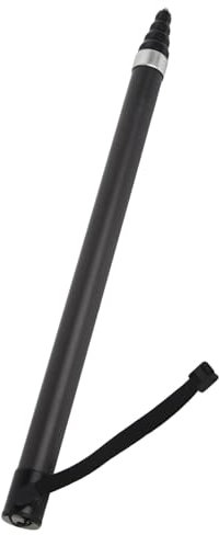 Hapivida Rallonge de Microphone, 3 Mètres, 9 Sections, Bras de Micro Portatif Extensible, Perche de Microphone Télescopique, Perche à Poisson pour Interview, Production Vidéo en Studio