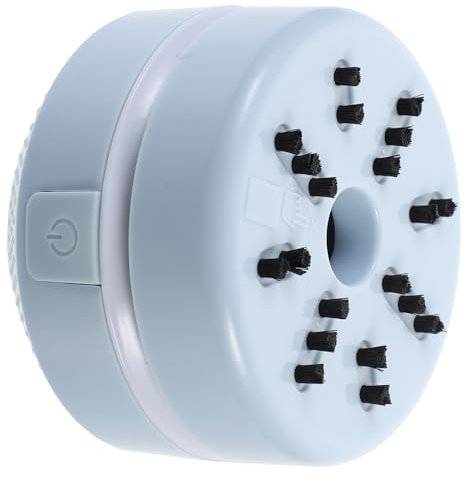 HOMOCONO Portable Desktop Vacuum Cleaner Mini Handheld Table Vacuum Strong Suction Cordless for Home and Car Office Use Blue (battery Not Included)