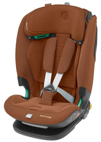 Maxi-Cosi Titan Pro² i-Size Kindersitz, 76-150 cm, 15 Monate-12 Jahre, G-CELL-Seitenaufprallschutz, Easy-in Gurtsystem, ClimaFlow, AirProtect-Sicherheitskissen, 4 Liegepositionen, Authentic Terra