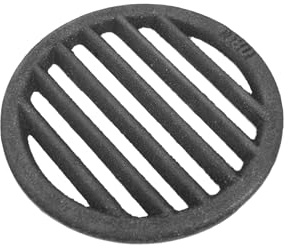 SEZAM Gussrost Ofenrost Rundrost Durchmesser Ø 180 mm Ascherost Gußrost Verschiedene Durchmesser, Kaminrost passend Kaminofen Tafelrost Rost Ofengitter Kamin Ersatzteile Zubehör (∅18cm)