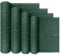 LZQ Schattiergewebe 150 g/m² Zaunblende, Sichtschutz HDPE Gewebe, UV-stabilisiert, wetterfest (Grün, 2 x 10 m)