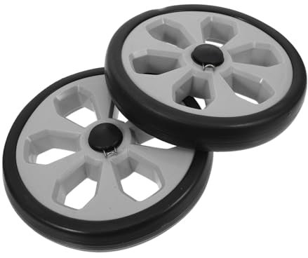 Gadpiparty 2 Stücke Warenkorb Räder Kinderwagen Rad Kunststoff Einzelne Rolle Rad Ersatz Für Kinderwagen Und Haustier Kinderwagen Teile