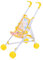 Puppenbuggy Zusammenklappbar, Faltbarer Puppenwagen mit T-Gurt für Puppen Plüschspielzeug, Puppen-Kinderwagen Spielzeug für Mädchen Junge, Puppenzubehör