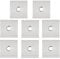 HIOPOIUYT Car Awning Piping Rails Eyelet Awning Installation Canopy Camping Hook Rack Awning Rails Stopper Piping Tape Awning Hook