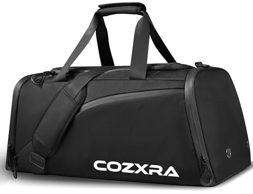 Sporttasche Reisetasche, 40L Sporttasche Herren mit 2 Nassfach & Schuhfach | Sporttasche für Damen und Herren ideal als Umhängetasche, Sporttasche Herren, Fitness Tasche, Trainings Tasche, Sport Bag