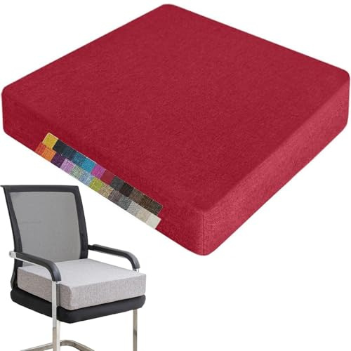 AIOLOVEMSR gartensessel sitzkissen 50x50x10cm Sitzkissen für Indoor & Outdoor Nutzung – waschbar, mit Reißverschluss,rutschfestes Sitzkissen für Gartenstuhl