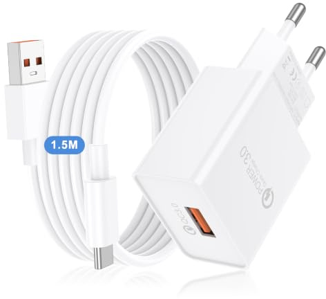 USB Ladegerät Netzteil mit Typ C Ladekabel 6A für Xiaomi 17T 15 14 Ultra/14/14T/13T/13/13 Lite,Redmi Note 15 14 13 12 11 10 Pro 5G,Poco F7 X7 X6 M6 Pro Schnellladegerät USB Power Handy Ladegeräte (1)