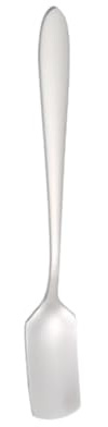 ABOOFAN Cucchiaio Manico in Acciaio Inossidabile 304, Cucchiaio Quadrato per Dessert e Caffè, Design Moderno e Resistente, per Tè Freddo