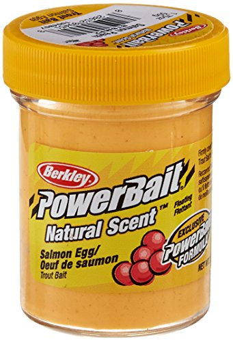 Berkley PowerBait Natural Scent Forellenköder Pfirsich, 1 Packung