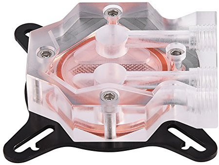 Richer-R Computer GPU Water Block, Universal PC Grafikkarte Wasserkühlung Block Waterblock Flüssigkeitskühler Wasserkühlblock mit Kupfer Basis für GPU