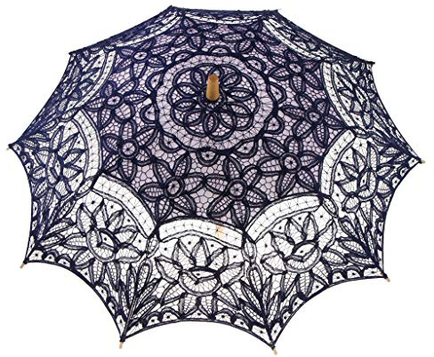 Tubayia Parasol en Dentelle pour Femme Bleu Roi