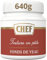 CHEF Fonds De Veau Premium - Pâte Concentrée à Base de Demi-Glace de Veau - Gain de temps en Cuisine - Aide Culinaire, Sauce, Fonds, Fumet - Pot de 640 g pour 8L à 15L