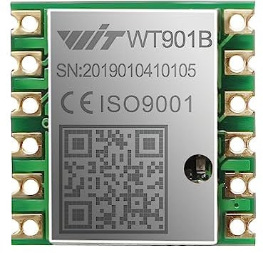 [10-Axis IMU Module] WT901B Tilt Sensor, 3-axis Accelerometer+Gyroscope+Magnetometer+Inclinometer+Barometer+Altitude, MPU9250 9-axis Acceleration Sensor