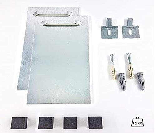 SISI UK® Panel/Mirror Hanging KIT, Acrylic, Forex, Aluminium Dibond. Self-Adhesive - Plaster & Solid Walls - UP to 15kg