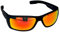 Gil SSC Sportbrille Radbrille Bikerbrille Sonnenbrille sportlich leicht M 44 (Rot)