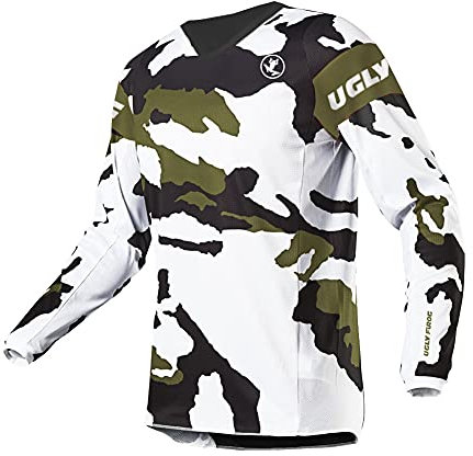 UGLY FROG Mountainbike Shirt MTB DH Downhill FR Freeride I Fahrrad Trikots Herren Jersey Atmungsaktiv, Schnelltrocknend I Radtrikot