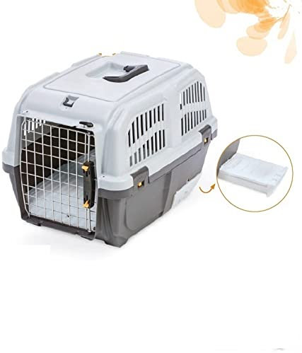 MPS Trasportino Skudo Cat Travel Trasportino Per Gatto Trasportino Per Gatti Trasportino Con Lettiera Incorporata Accessoriato di Paletta con Cassetto Estraibile 60x40x39h
