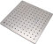 Toplionace Optische Experimentierplatte aus Edelstahl, Werkbank mit Hoher Magnetischer Leitfähigkeit, Breadboard, Optischer Tisch aus Stahl (300x300MM)