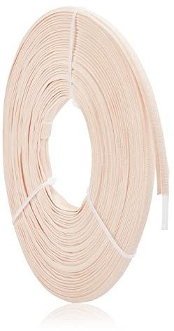 PandaHall 20m/21.8 Yard Baumwollüberzogene Polyester Stäbchen Rolle 7mm Durchnähte Stäbchen Mit Niedriger Dichte Für Hochzeitskleid Korsett Brautkleider Stillmütze Dessous Kostüm Hüte, 2.5 mm Dick
