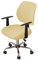 Bürostuhl Bezug Stretch Bezug für Bürostuhl,Elastische Stuhlhussen Spandex Office Computer Stuhlbezüge,Abnehmbare Waschbare für Bürostuhl Stretch Stuhlhussen Bezug,Gelb,1PC