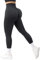 RXRXCOCO Damen Blickdicht Nahtlose Leggings Lang Figurbetonte High Waisted Bauchweg Sports Laufhose Gym Leggings